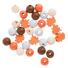 Dalprint, drewniane koraliki jesienne, 16 mm, 30 szt.