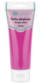 Dalprint, farba akrylowa, ciemnoróżowa, 120 ml