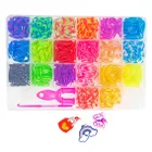 Dalprint, gumki do bransoletek, zestaw z narzędziami