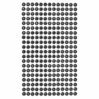 Dalprint, kryształki samoprzylepne, black, 6 mm, 260 szt.