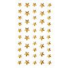 Dalprint, kryształki samoprzylepne, gwiazdki, złote, 46 szt.