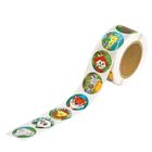 Dalprint, naklejki motywacyjne, dżungla, 2,5 cm, 500 szt.