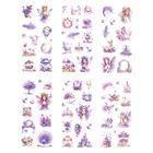 Dalprint, naklejki pet, wróżki amethyst, 6ark