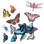 Dalprint, naklejki transparentne PVC, motyle