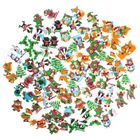 Dalprint, naklejki z pianki zimowe zwierzątka, 120 szt.