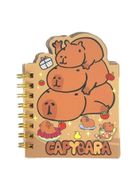 Dalprint, notesik na spiralce, 50 kartek, kapibara rodzinka, 1 szt.