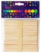 Dalprint, patyczki kreatywne, naturalne, 50 szt.