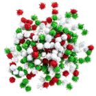 Dalprint, pompony poliestrowe metalizowane, 15 mm, 200 szt.