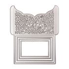 Dalprint, wykrojnik, składane zaproszenie, 12,1-14,4 cm