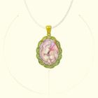 DaVinci, karnet z kopertą, Medalik, 16-16 cm