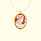 DaVinci, karnet z kopertą, Medalik, 16-16 cm