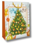 DaVinci, torebka ozdobna, choinka złota, mała