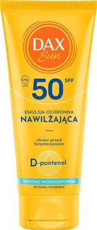 Dax Sun, nawilżająca emulsja ochronna SPF 50, travel, 100 ml