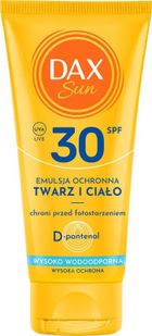Dax Sun, Travel, emulsja ochronna do twarzy i ciała, SPF 30, 50 ml