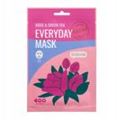 Dearboo, Everyday Sheet Mask, maska w płachcie, rose&green tea