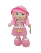 Deef, lalka szmaciana, różowa