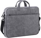 Defender, Solid Leather, torba na laptopa 15,6", szara