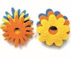 Dekor-Art-Serwis, kwiatki z filcu, 6 szt.