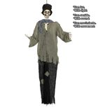 Dekoracja, kościotrup, 100 cm