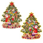 Dekoracja papierowa, Choinka 3D, 40 cm