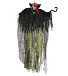 Dekoracja wisząca, kościotrup, 150 cm