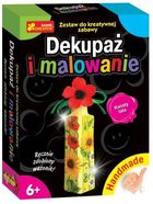 Dekupaż i malowanie, Kwiaty Lata