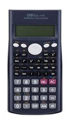 Deli, kalkulator naukowy, 12-cyfrowy, granat