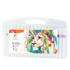 Deli, markery akrylowe, 36 kolorów