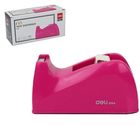 Deli, Rio, podajnik do taśmy klejącej, różowy