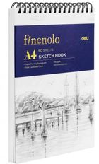 Deli, szkicownik na spirali poziomej, A4, 60 kartek, biały, 1 szt.