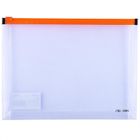 Deli, teczka na suwak A5, pomarańczowa