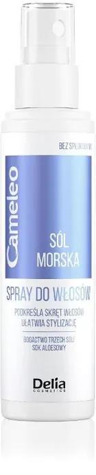 Delia Cosmetics, Cameleo, odżywka do włosów w sprayu, sól morska, 150 ml