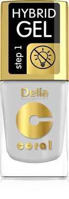 Delia Cosmetics, Coral Hybrid Gel, lakier do paznokci, 139, 11 ml