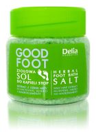 Delia Cosmetics, Good Foot, ziołowa sól do kąpieli, 100 ml
