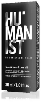 Delia Cosmetics, Humanist, olejek do twarzy i zarostu dla mężczyzn, 30 ml