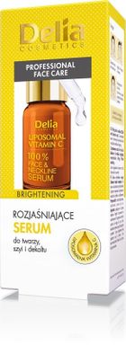 Delia Cosmetics Professional Face Care, serum rozjaśniające z witaminą C, 10 ml