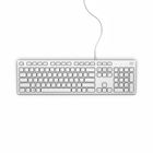 Dell, keyboard, white