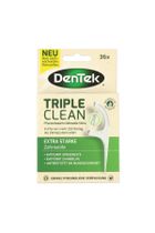 DenTek, Eco Triple Clean, niciowykałaczki, flossery, ekologiczne wykałaczki stomatologiczne z nicią dentystyczną, 36 szt.