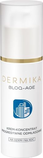 Dermika, Bloq-Age, krem-koncentrat progresywne odmładzanie na dzień i noc, 30 ml