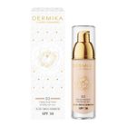 Dermika, Luxury Ceramides, podkład pielęgnacyjny 4w1, SPF30, odcień 02, 30 ml