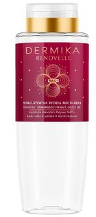 Dermika, Renovelle, ekskluzywna jaśminowa woda micelarna do mycia i demakijażu twarzy, oczu i ust, 400 ml