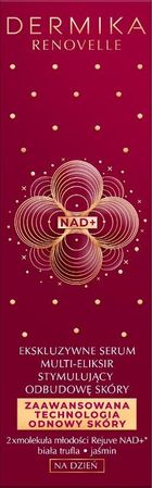 Dermika, Renovelle, ekskluzywne serum, multi eliksir stymulujący odbudowę skóry na dzień, 30 ml