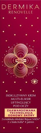 Dermika, Renovelle, ekskluzywny krem pod oczy, multi eliksir liftingujący, 15 ml