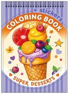 Desery. Kolorowanka z naklejkami