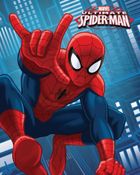 Detexpol, Spider-Man, koc z mikrofibry, 120-150 cm