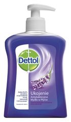 Dettol, Ukojenie, antybakteryjne mydło w płynie, z pompką, 250 ml