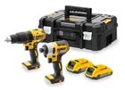 DeWalt, zestaw narzędzi, 18V, DCK2060D2T-QW
