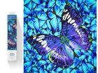 Diamond Dotz, diamentowa mozaika, Fioletowy motyl, 38-38 cm