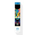 Diamond Dotz, diamentowa mozaika, flokowana, Neon cat