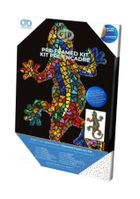 Diamond Dotz, diamentowa mozaika, Gekko paua Jaszczurka, 29-43 cm